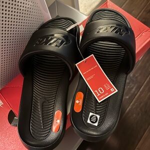 Nike Black Slide Sandals
